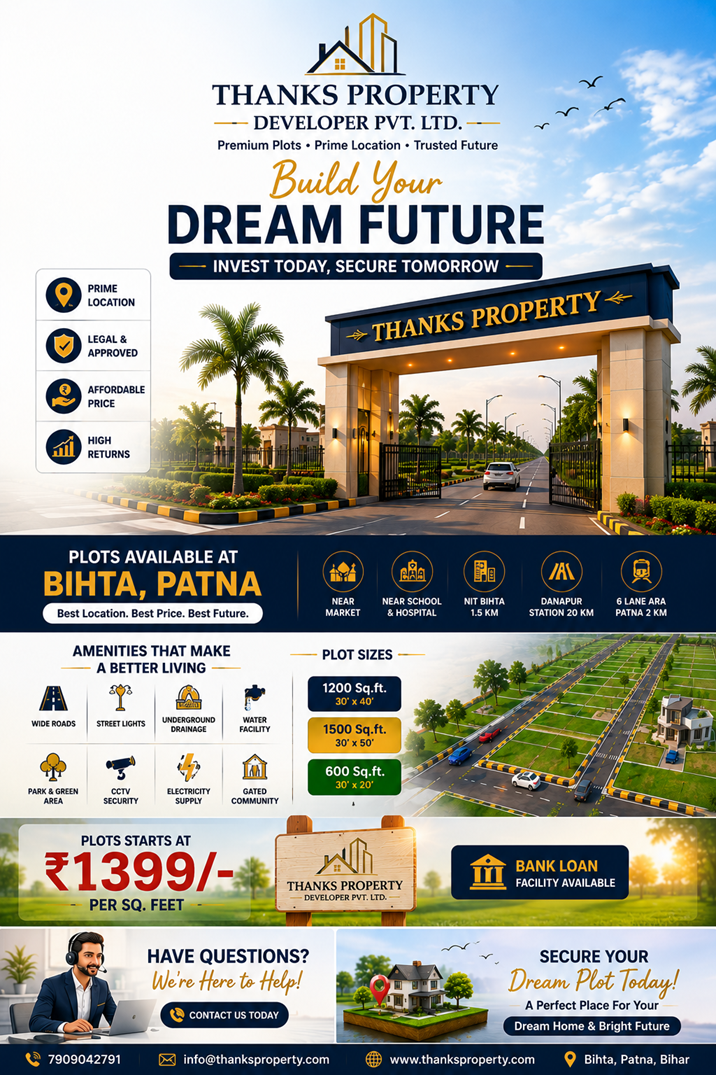 Thanks Properties project visual